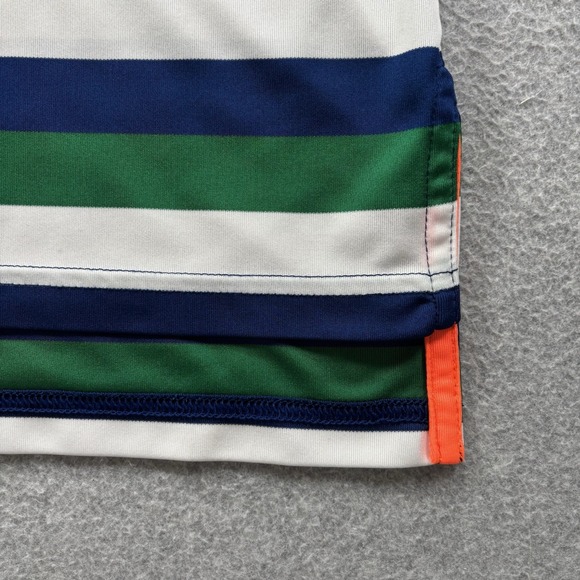 Polo Ralph Lauren ERIN HILLS L Mens Polo Shirt‎ Performance Golf Green Blue - Picture 6 of 13